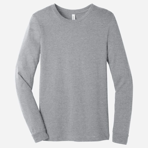 Unisex Heather CVC Long Sleeve Tee Thumbnail
