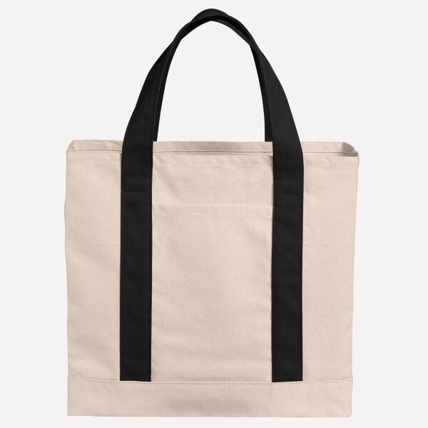 Cotton Canvas Two Tone Tote Thumbnail
