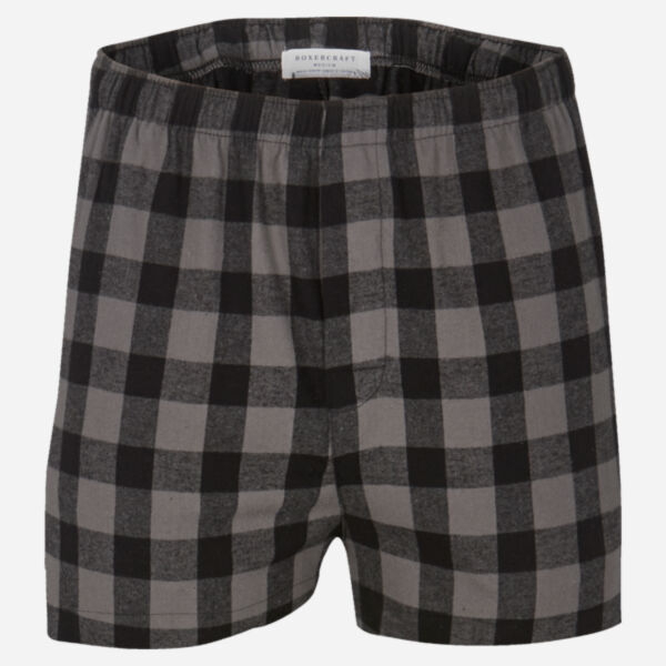 Men's Double Brushed Flannel Boxers Thumbnail