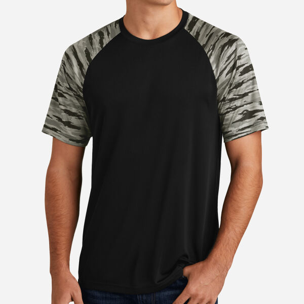 Drift Camo Colorblock Tee Thumbnail