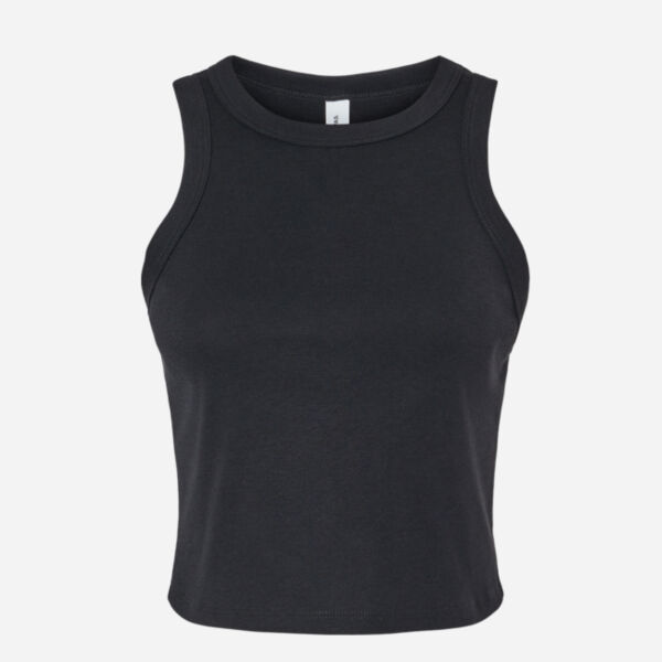 Women's Micro Rib Racer Tank Thumbnail