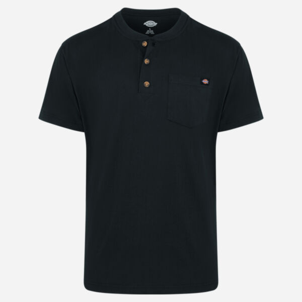 Men's Heavyweight Traditional Short Sleeve Henley Thumbnail