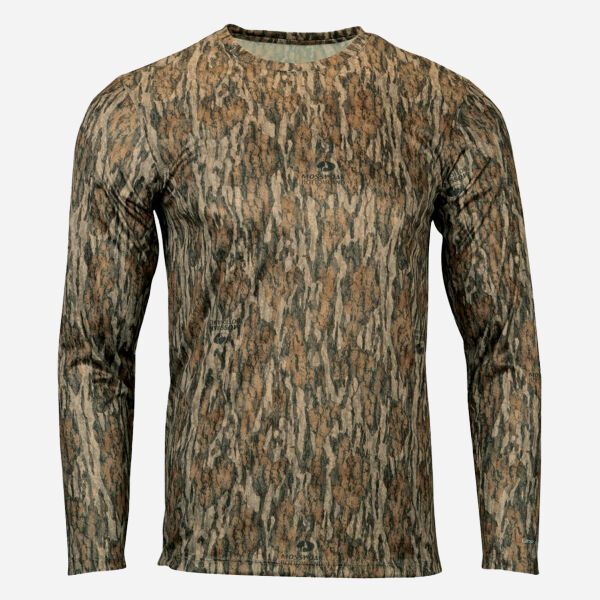 Men's Oxford Performance Camo Print Long Sleeve T-Shirt Thumbnail