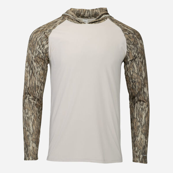 Men's Biloxi Performance Colorblocked Hooded Long Sleeve T-Shirt Thumbnail