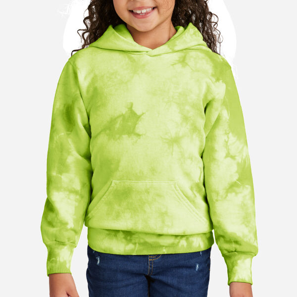 Youth Crystal Tie Dye Pullover Hoodie Thumbnail