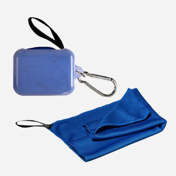 Cooling Towel In Carabiner Case Thumbnail
