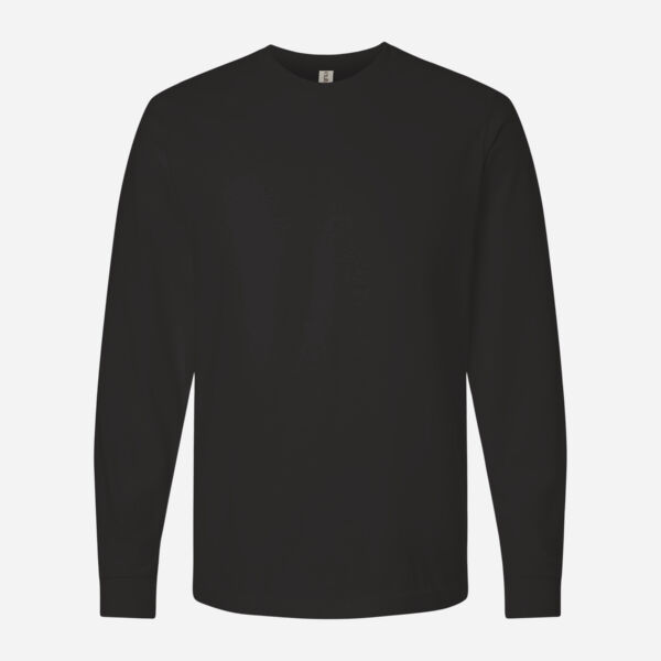Unisex Fine Jersey Long Sleeve T-Shirt Thumbnail
