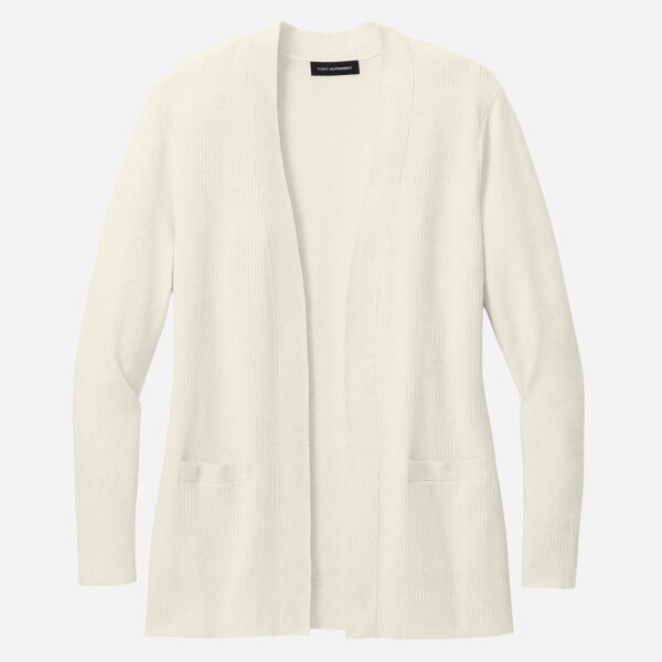 Women's Easy Care Open Front Cardigan Sweater Thumbnail