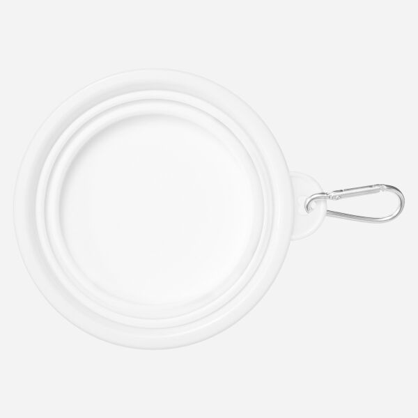 Collapsible Pet Bowl With Carabiner Thumbnail