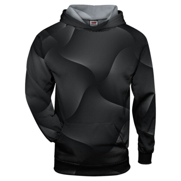 Youth Warp Hooded Long Sleeve T-Shirt Thumbnail