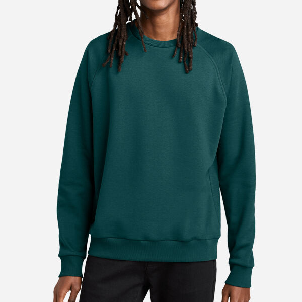 Unisex Organic CVC Fleece Crewneck Sweatshirt Thumbnail