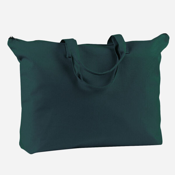 Canvas Zippered Book Tote Thumbnail
