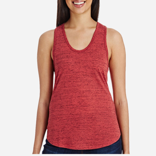 Women's Blizzard Jersey Racer Tank Top Thumbnail