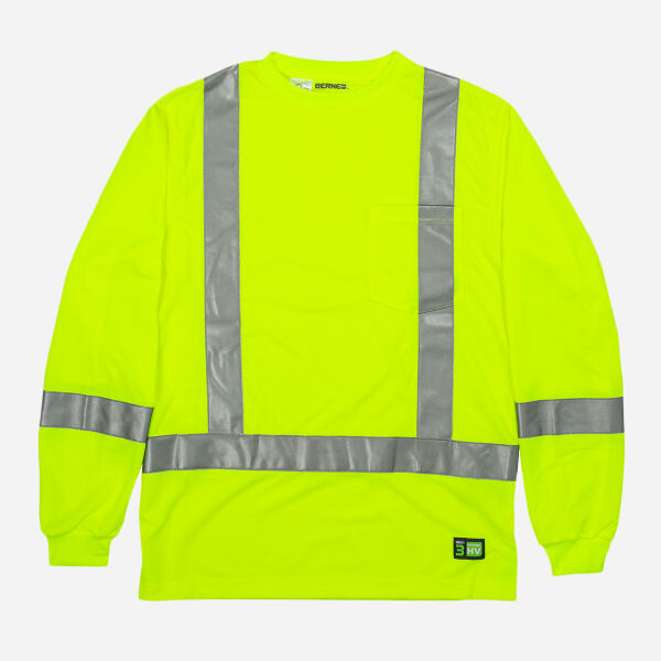 Men's Hi-Vis Class 3 Performance Pocket T-Shirt Thumbnail