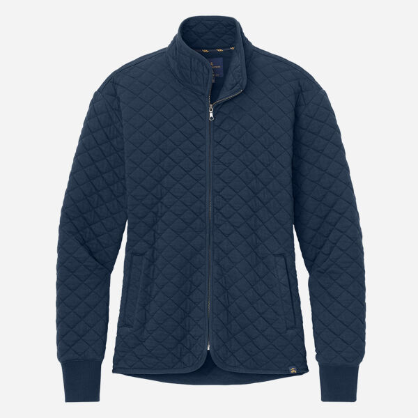 Women's Diamond Quilt Full Zip Thumbnail