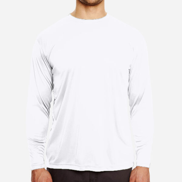 Men's Cool & Dry Sport Long Sleeve Performance Interlock T-Shirt Thumbnail
