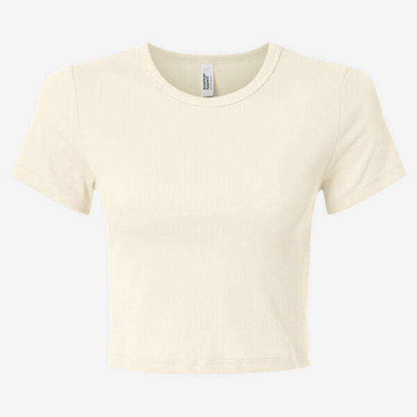 Women's Baby Rib Cropped Tee Thumbnail