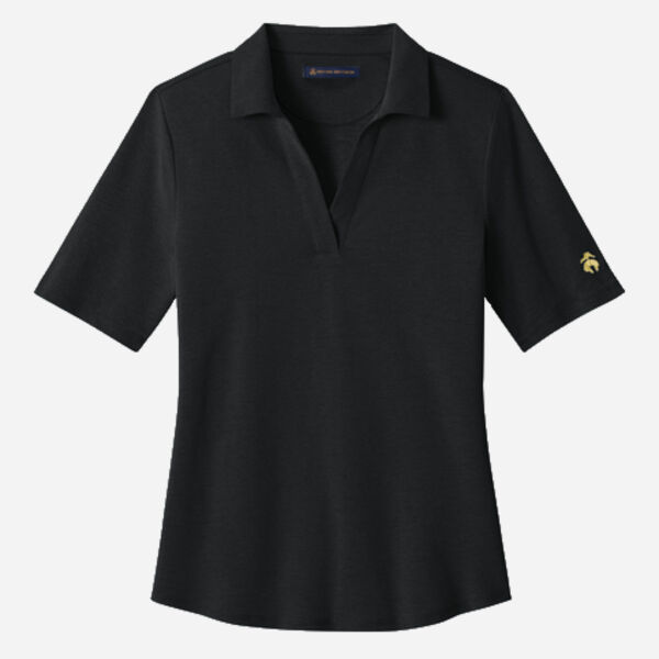 Women's Pinpoint Pique Polo Thumbnail