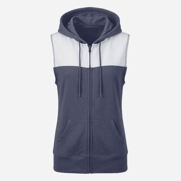 Unisex Sleeveless Hooded Sweatshirt Thumbnail