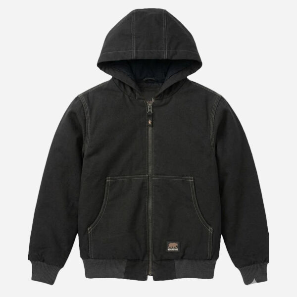 Youth Highland Softstone Duck Hooded Jacket Thumbnail