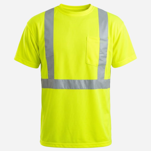 Men's Tall Hi-Vis Class 2 Performance T-Shirt Thumbnail