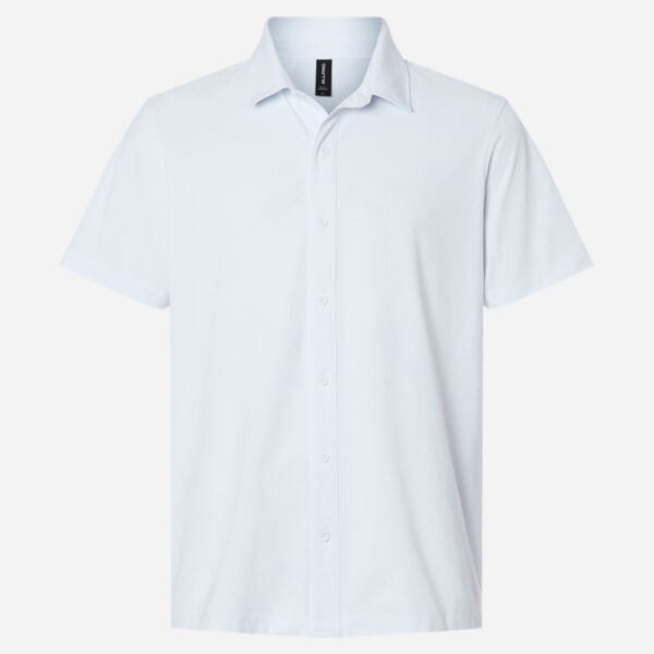 Men's Pro-Flex Sorona® Button Down Short Sleeve Shirt Thumbnail