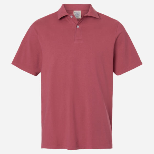 Men's Garment-Dyed Jersey Polo Thumbnail
