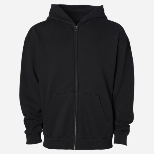 Unisex Mainstreet Heavyweight Full-Zip Hooded Sweatshirt Thumbnail