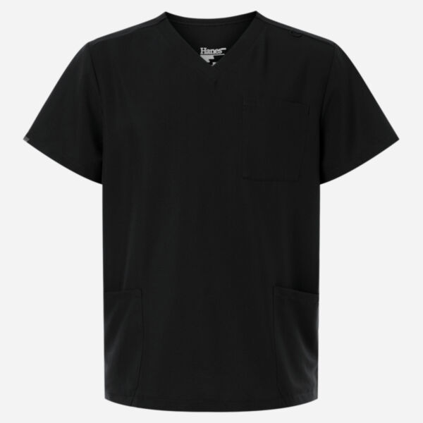 Men's V-Neck 3 Pocket Scrub Top Thumbnail