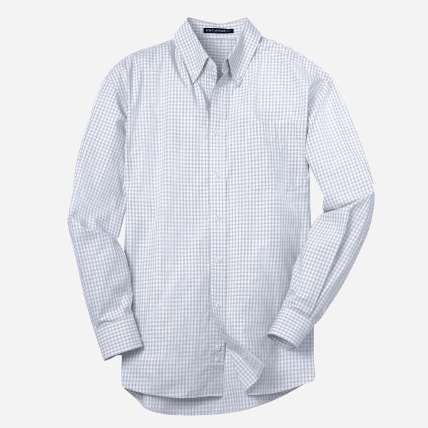 Plaid Pattern Easy Care Shirt Thumbnail