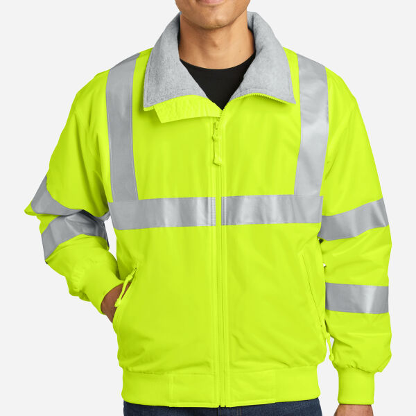 Enhanced Visibility Challenger Jacket with Reflective Taping Thumbnail