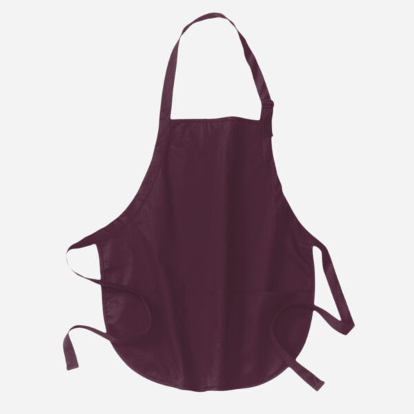 Medium Length Apron with Pouch Pockets Thumbnail