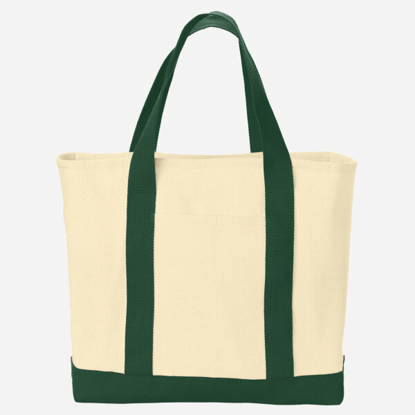 Ideal Twill Two Tone Shopping Tote Thumbnail