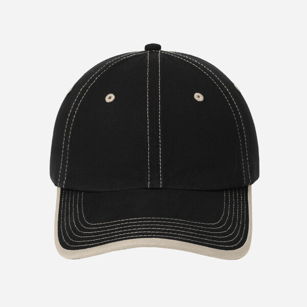 Vintage Washed Contrast Stitch Cap Thumbnail