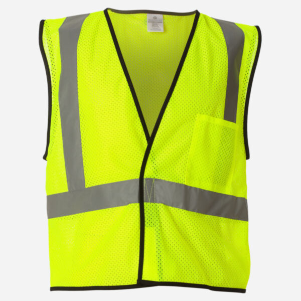 Unisex Economy Single Pocket Hook-and-Loop Mesh Vest Thumbnail