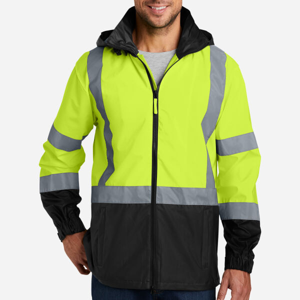 Ansi 107 Class 3 Safety Windbreaker Thumbnail