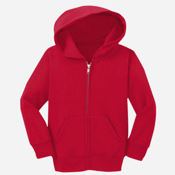 Toddler Core Fleece Full Zip Hooded Sweatshirt Thumbnail