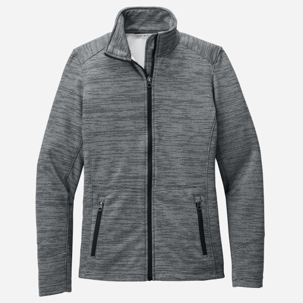 Women's Digi Stripe Fleece Jacket Thumbnail