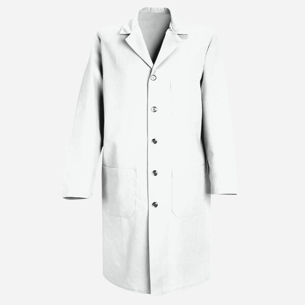 Unisex Button Front Lab Coat Thumbnail