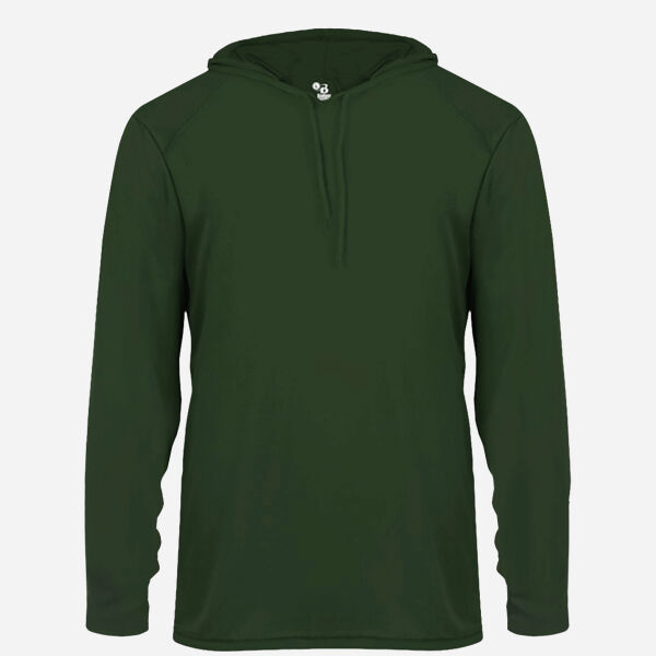 Unisex B-Core Hooded Long Sleeve T-Shirt Thumbnail