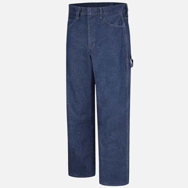 Men's Flame Resistant Pre-Washed Denim Dungaree Thumbnail