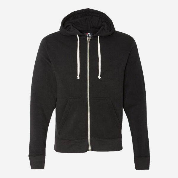 Men's Triblend Full-Zip Hooded Sweatshirt Thumbnail
