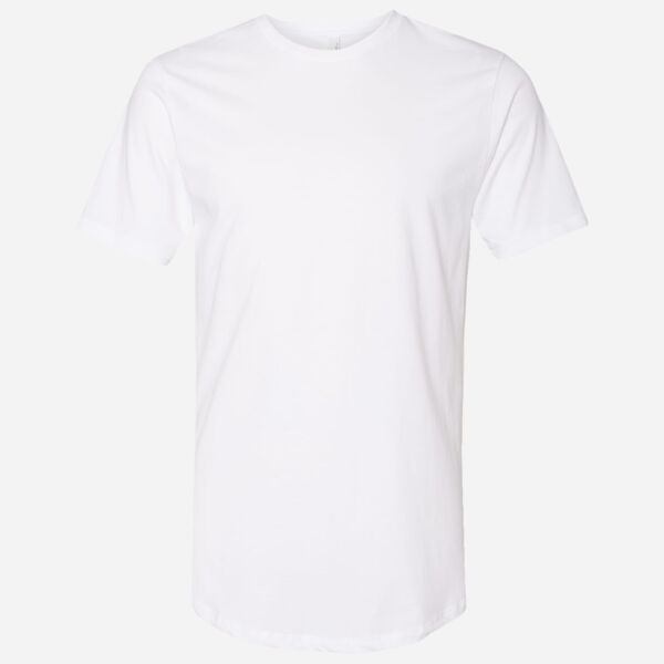 Men's Cotton Long Body T-Shirt Thumbnail