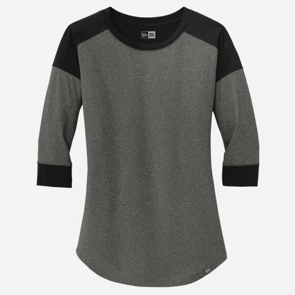 Women's Heritage Blend 3/4 Sleeve Baseball Raglan Tee Thumbnail