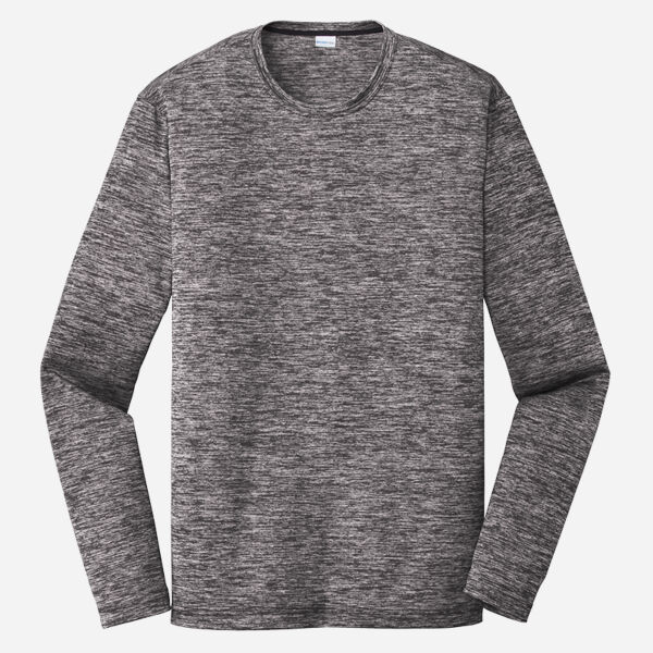 PosiCharge ® Long Sleeve Electric Heather Tee Thumbnail
