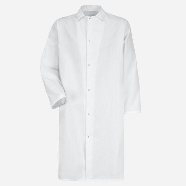 Unisex Gripper - Front Butcher Frock - No Pockets Thumbnail