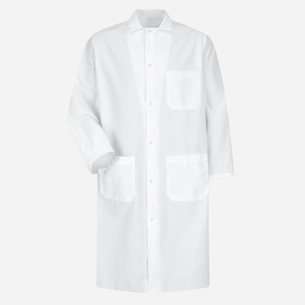 Unisex Butcher Coat with Interior Chest Pocket Thumbnail