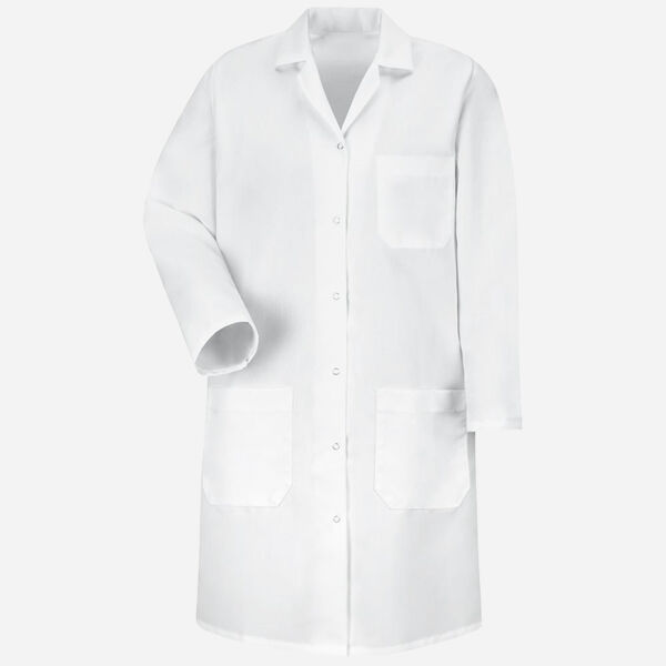 Women's Gripper Front Lab Coat Thumbnail