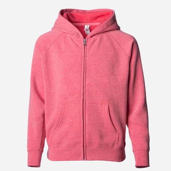 Toddler Lightweight Special Blend Raglan Zip Hood Thumbnail