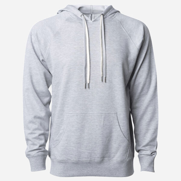 Unisex Icon Lightweight Loopback Terry Hooded Sweatshirt Thumbnail